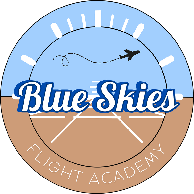 Blue Skies Flight Academy logo